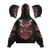 ZIPHOODIE RATHALOS BLACK B