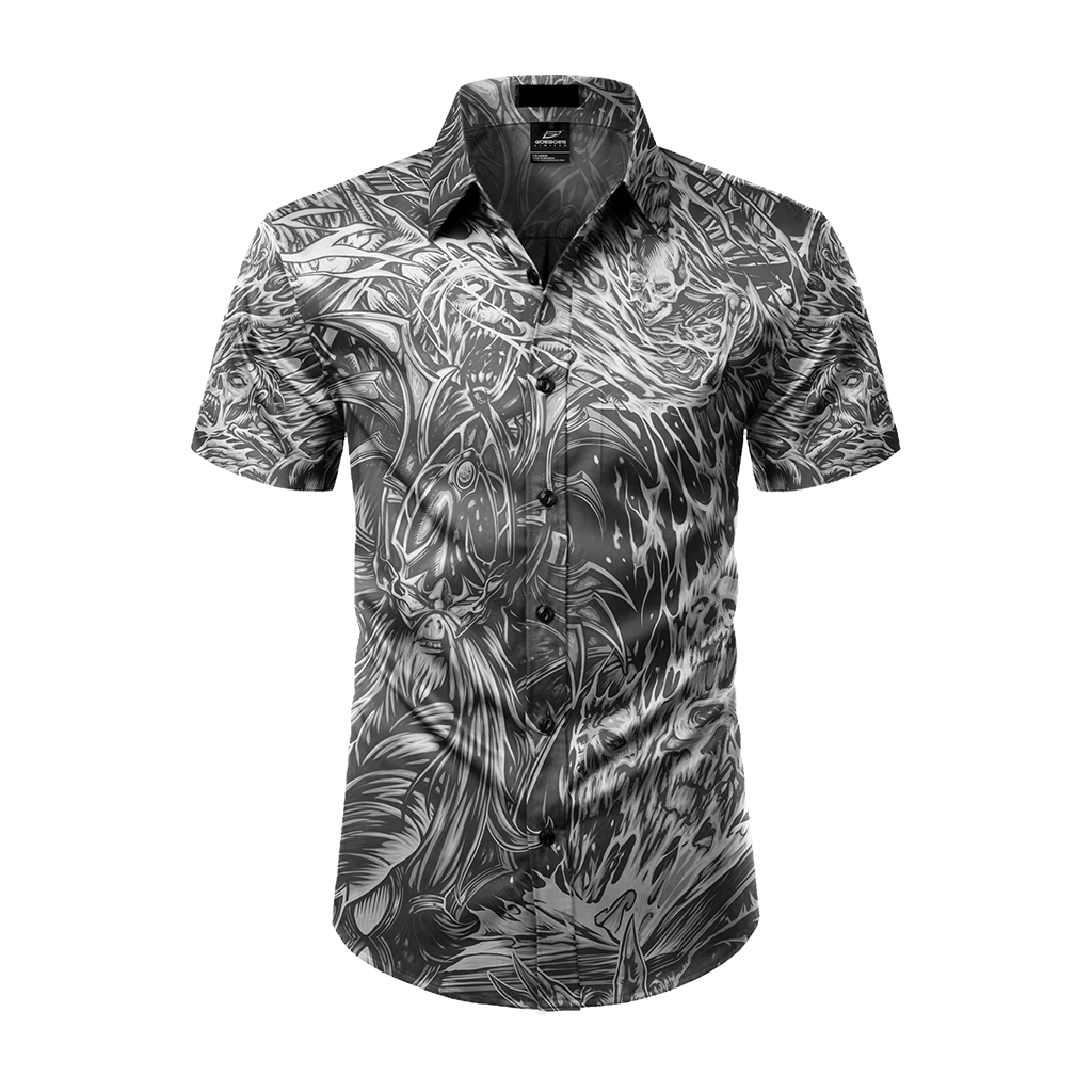 SHIRT NECRO GREY A