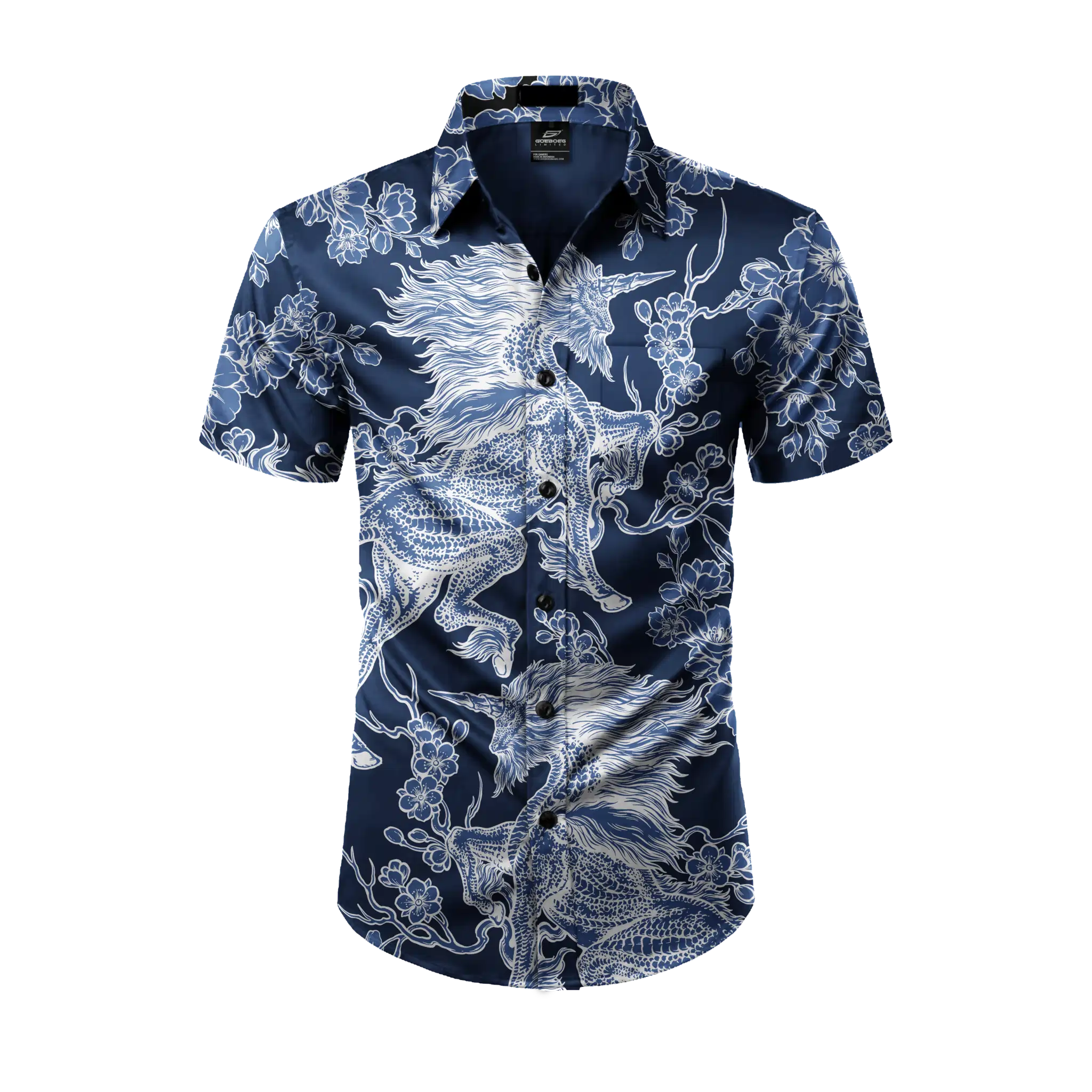 SHIRT KIRIN BLUE A